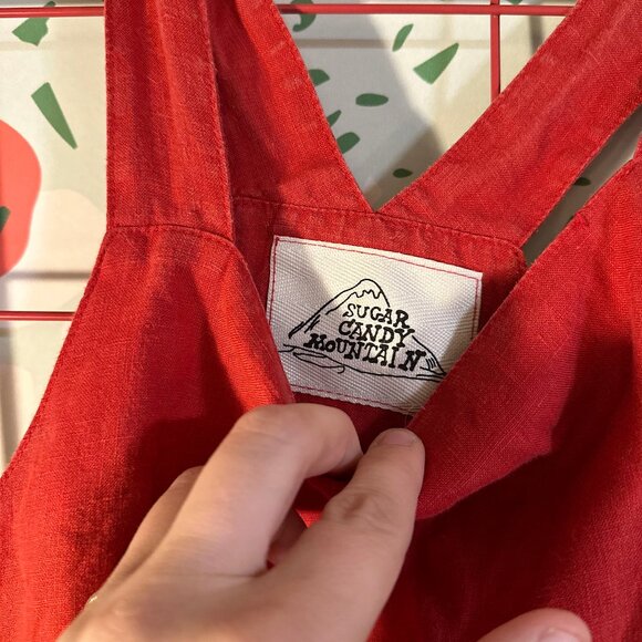 Sugar Candy Mountain The Fern Dress Red - M - Picture 6 of 6